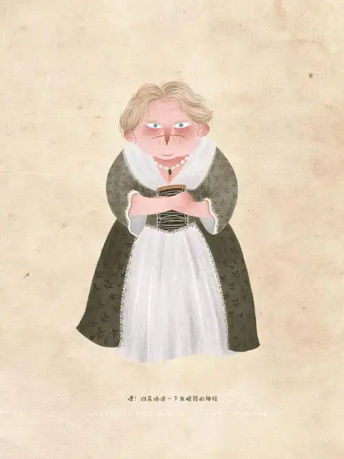 《傲慢与偏见》系列人物图-七禾页-七七