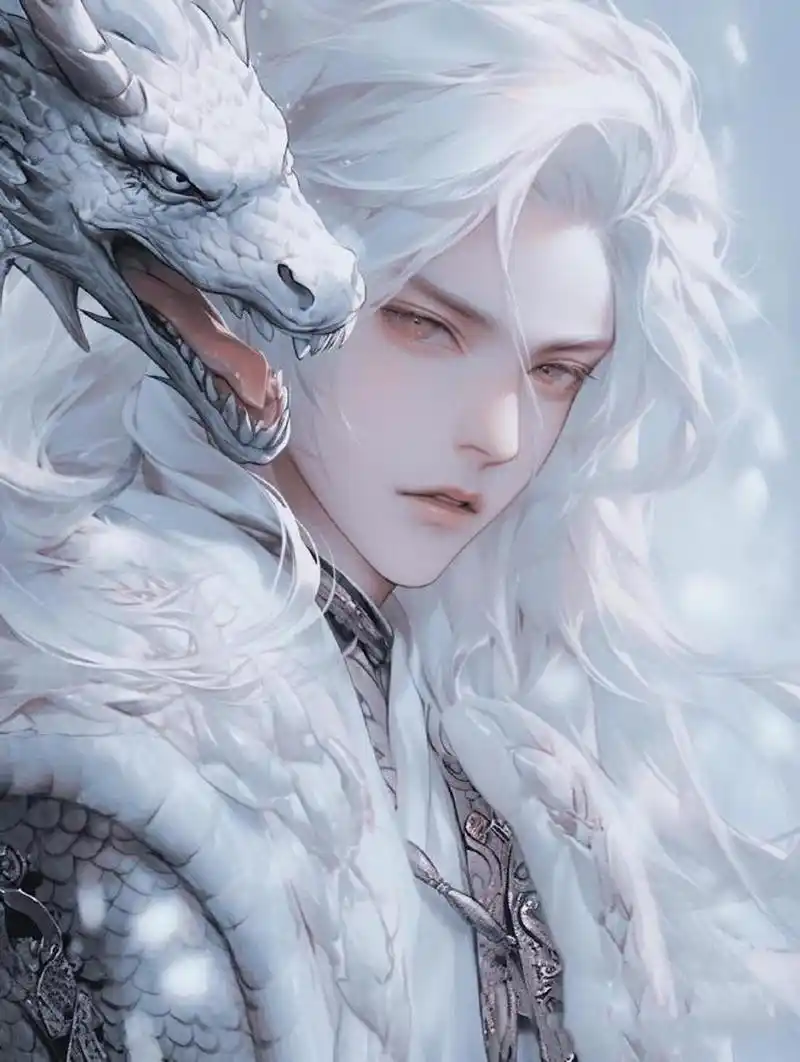 古风白衣少年头像 676767,看长相思看的很难不想到相柳 #古风