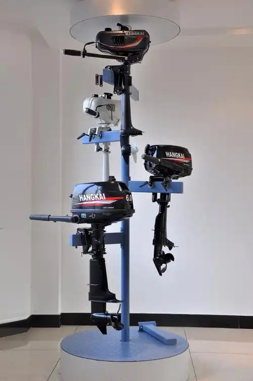 航凯2冲6马力船外机马达舷外机船挂机 2人4人6人充气橡皮艇冲锋舟