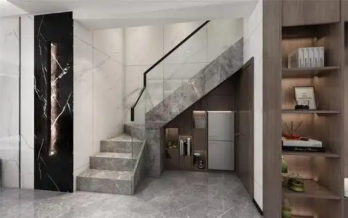 现代简约楼梯间装修设计效果图