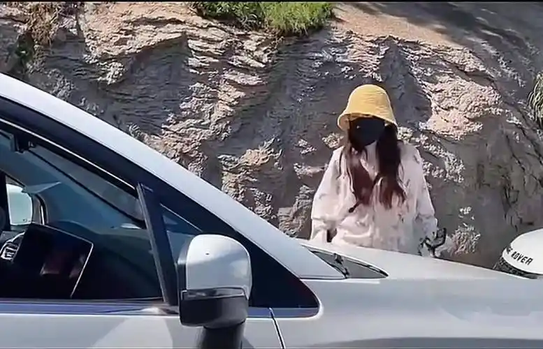 路虎女逆行追尾,辱骂殴打无辜车主,被拘10日,却不道歉_公众_事件_行为