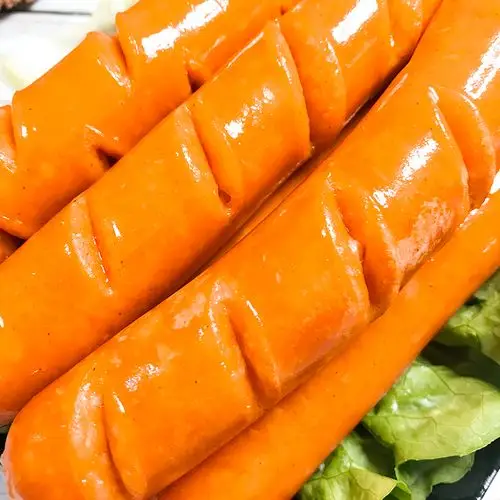 台湾奥尔良脆骨肠大烤肠冷冻家庭商用香肠热狗香肠