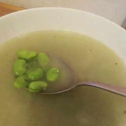 姜慧玲1982做的朴素的春日素汤蚕豆汤