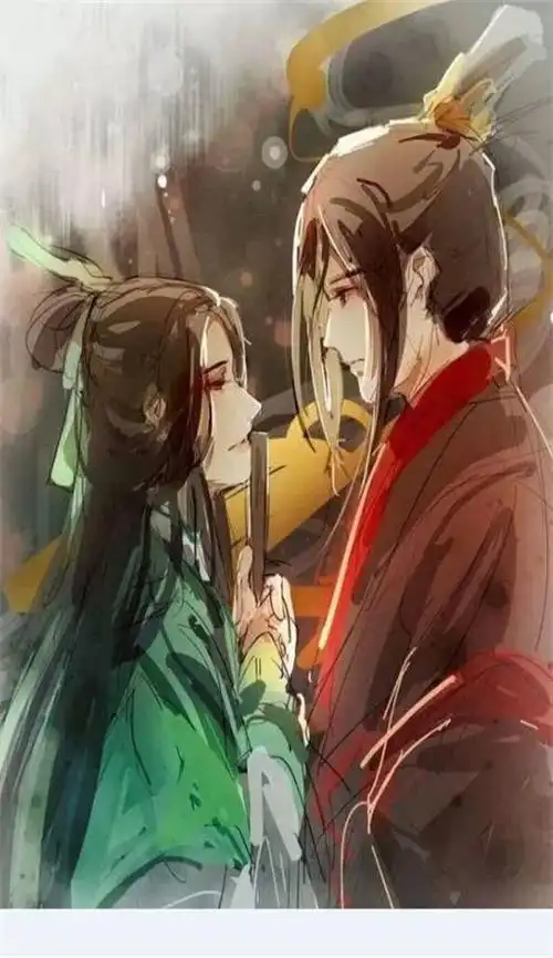 墨香动漫图集:冰妹抱着美人鱼师尊,眼里满满的笑意