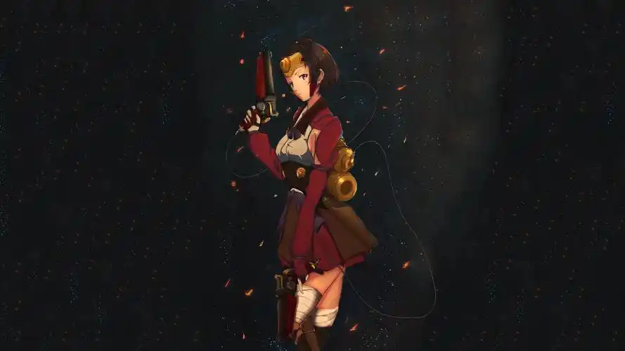 高清动漫美女电脑桌面壁纸