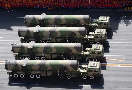 中国核威慑力量东风5洲际导弹