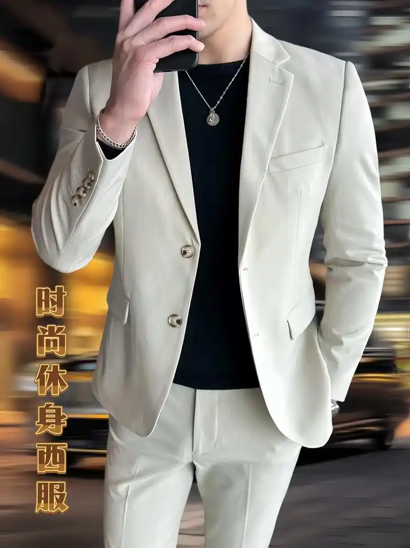 男人就要穿西装,穿出高级感,商务休闲,这款春夏新款的休闲西装,简直是