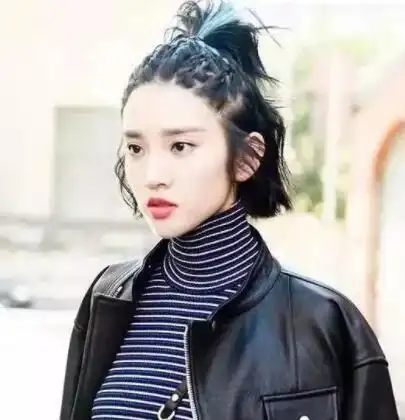 女生短发小脏辫如何扎好看