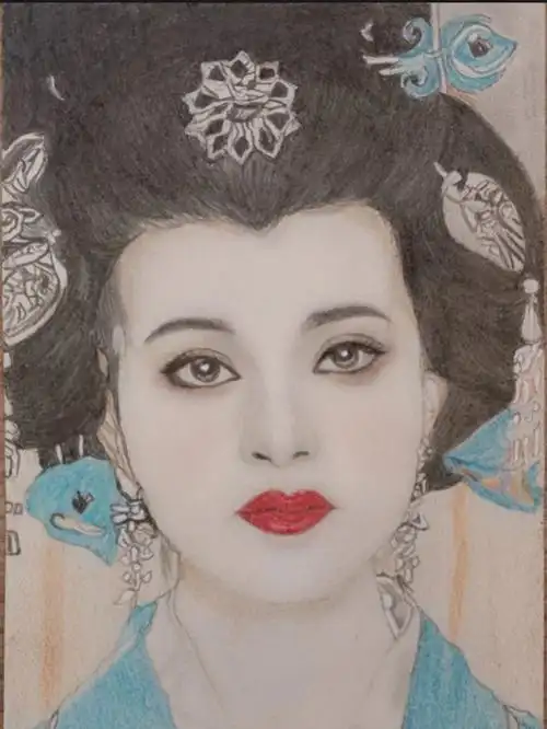 零基础自学铅笔画武则天人物是谁呢