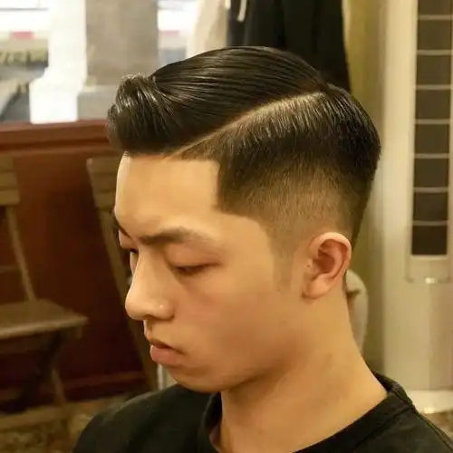 男士油头渐变男士发型