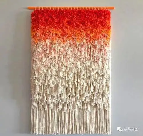 用毛线制作成的艺术品