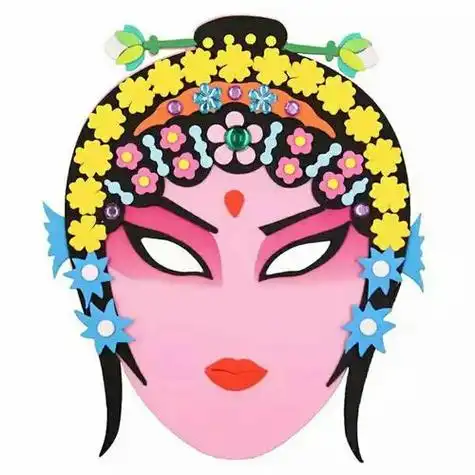 小学生画脸谱怎么画 小学生画脸谱怎么画二年级