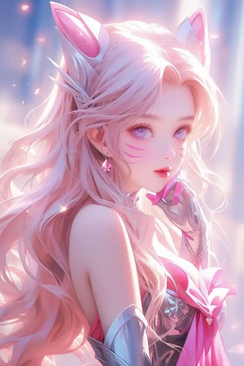 手游头像93甜心教主 kda女团阿狸美少女插画