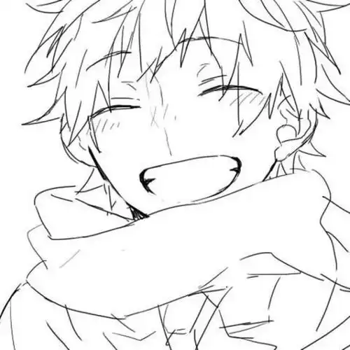 动漫/情侣头像/cp/二次元/黑白