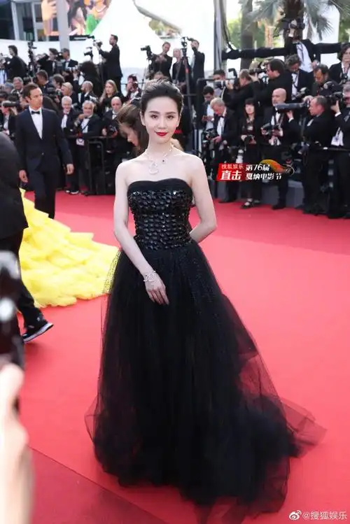 刘诗诗戛纳红毯##刘诗诗东方美貌