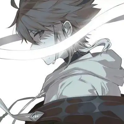 黑白头像动漫男生冷酷 帅气男孩头像霸气_男生头像_美头网