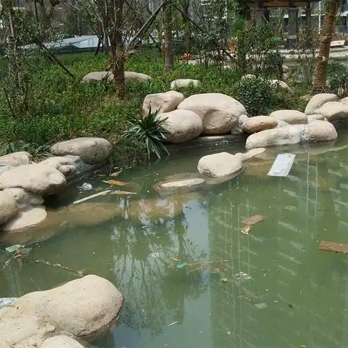 各种规格水冲鹅卵石 产地批发园林驳岸景观石 水冲河石现货供应