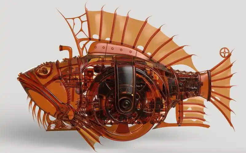 半透明琥珀材质