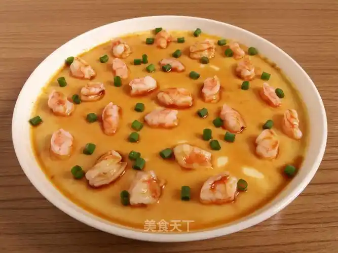 虾仁蒸蛋