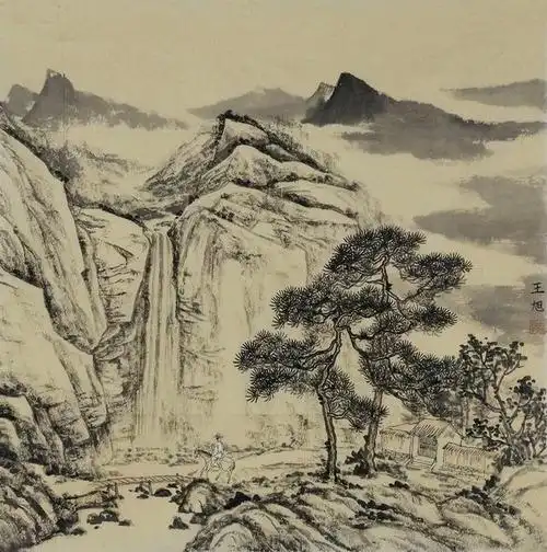 【今日头条】黑白笔墨为主——王旭山水画