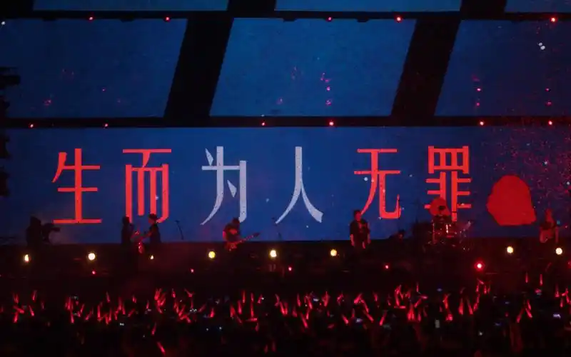 【五月天】玫瑰少年【五月天 2019 just rock it blue 鸟巢8.23】