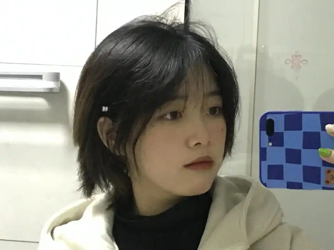 头发多还粗硬的姐妹把这个发型悍在头上 发量多,发质粗硬,圆脸,方圆脸