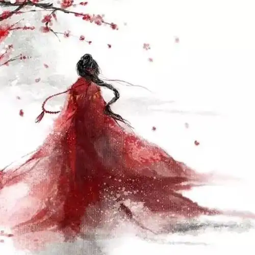 古风美图偏爱红色 一眼惊艳公子若是世间俗物,奴家甘愿沦陷.