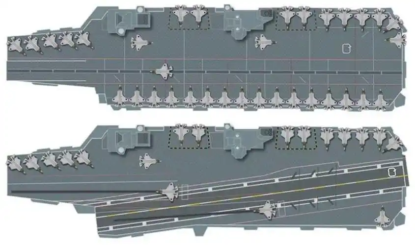 高清英国最新伊丽莎白女王号航母准备下水10