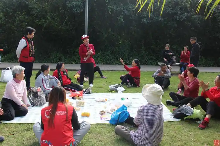 【新联】"欢乐无限"——新联社区老年人野餐活动