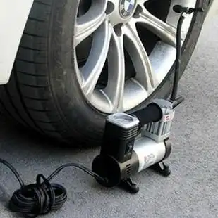 风王车载充气泵汽车充气泵单缸大功率轮胎打气泵打气筒打气泵6216