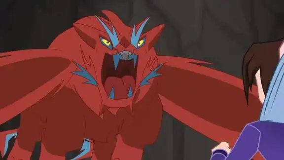 兽王争锋哮天灵丝兽啃灵巨斧兽