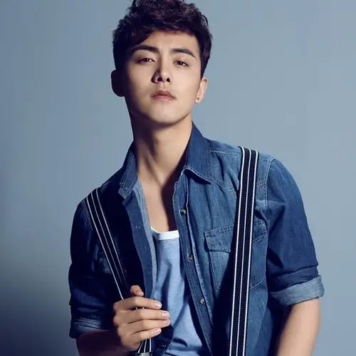 马天宇牛仔背带裤帅气头像