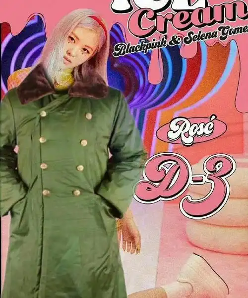 最后一位就是blackpink的lisa了,黑发lisa梳起了哪吒