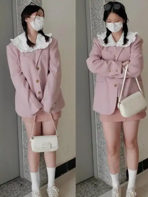 0169♀15身高168cm体重130斤 姐妹们觉得我搭这套好看吗71