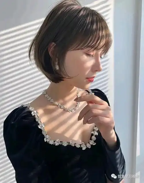 "bob头 ,百年经典,最夏天的短发