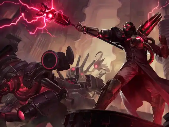 英雄联盟,机械先驱,维克托,造物主,皮肤,游戏英雄联盟壁纸图片