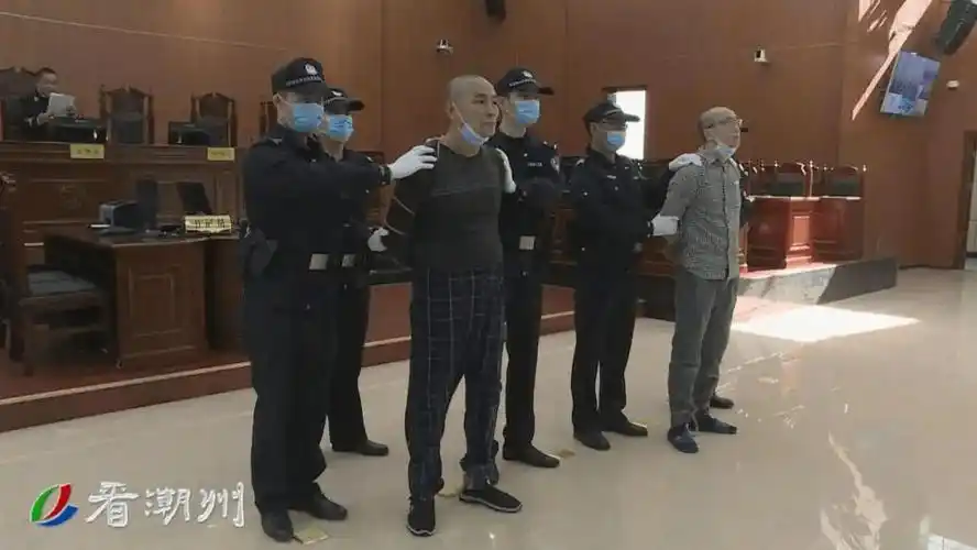 潮汕蔡明亮被押赴刑场执行枪决