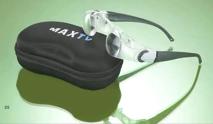 低视力-老年人-视力残疾-眼镜助视器 看tv放大镜