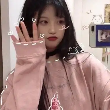 可爱头像女生萌清新图片唯美女生真人头像高清