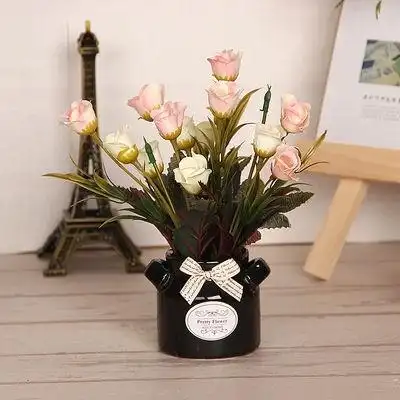 花卉盆栽小饰品图片