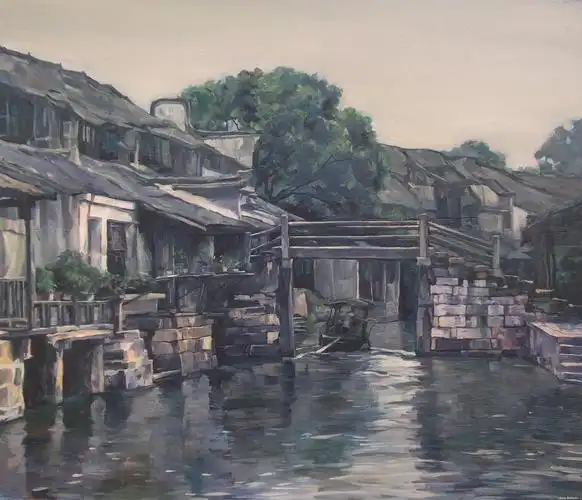 朱罗胜乌镇印象||书画商城|书画家直销商城-三典轩