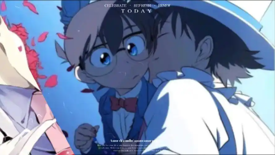 "月光坠入星河里"怪盗基德*江户川柯南