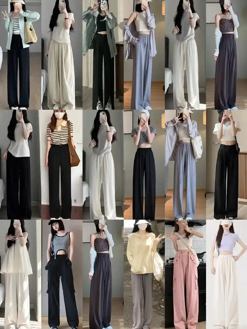 穿衣搭配--秋季女生阔腿裤怎么搭配上衣?穿衣搭配--秋季女生 - 抖音