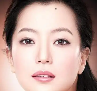 额头有痣的女人面相图