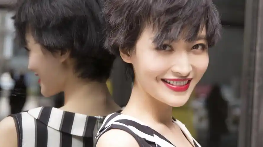 女艺人杨洋短发俏皮写真,高清壁纸图片,大陆明星-回车桌面