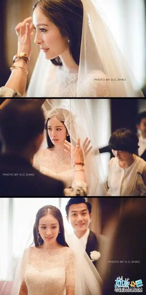 杨幂刘恺威甜蜜婚纱照这才是爱情该有的模样