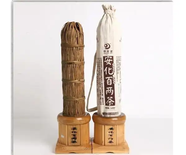 安化黑茶正宗华莱健湖南黑茶金花百两2级茶3625kg千两花卷茶特级