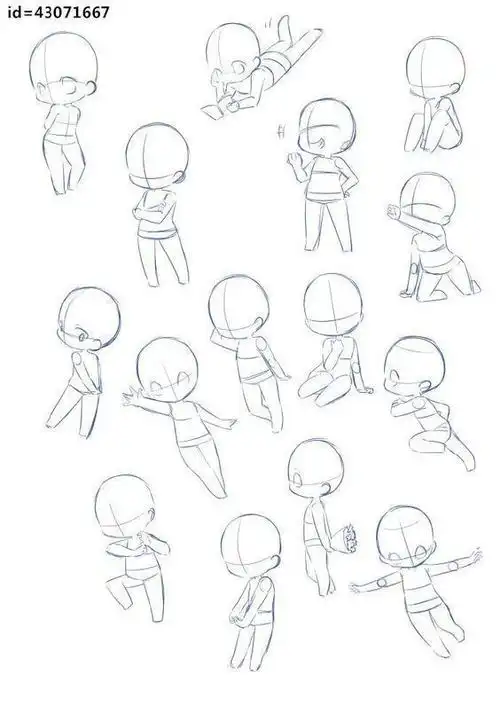 动漫绘画##绘画参考素材##轻微课干货教程