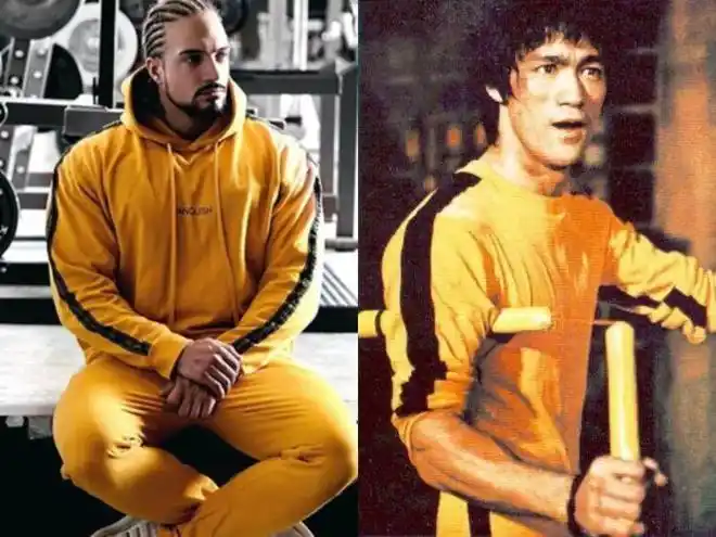 李小龙曾自己编汇了一套适合自己的,可以最大限度发展力量的,体重又