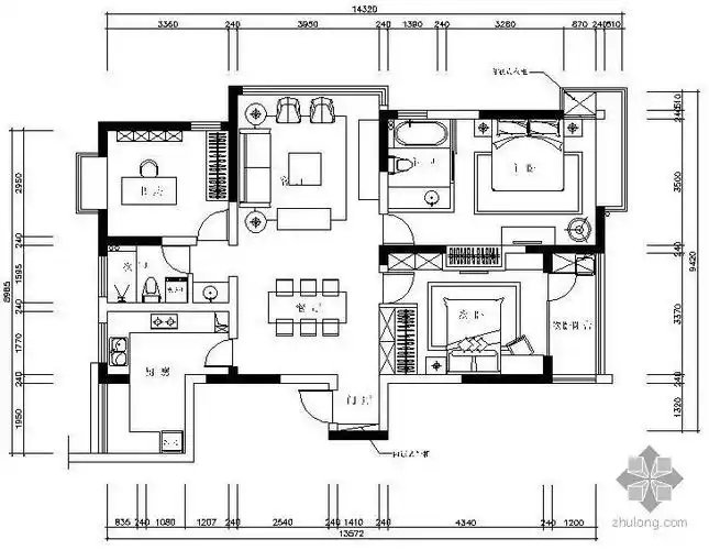 [无锡]现代三室两厅装修图(含效果)